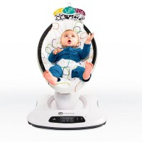 Fotoliu Balansoar Bebelusi 4MOMS MamaRoo 4.0 Plush Multicolor